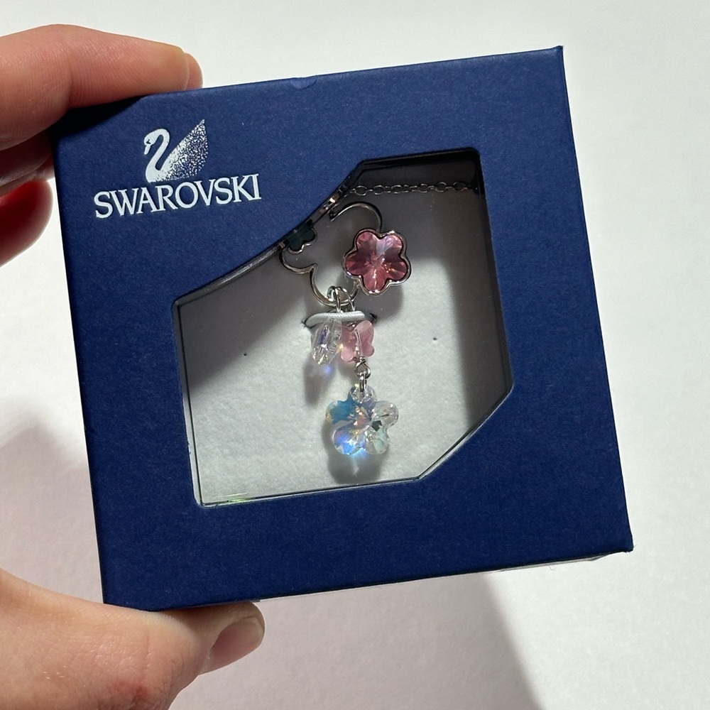 NWT Swarovski 919397 Sweet Blossom Crystal Necklace Romantic Cottagecore Y2K
